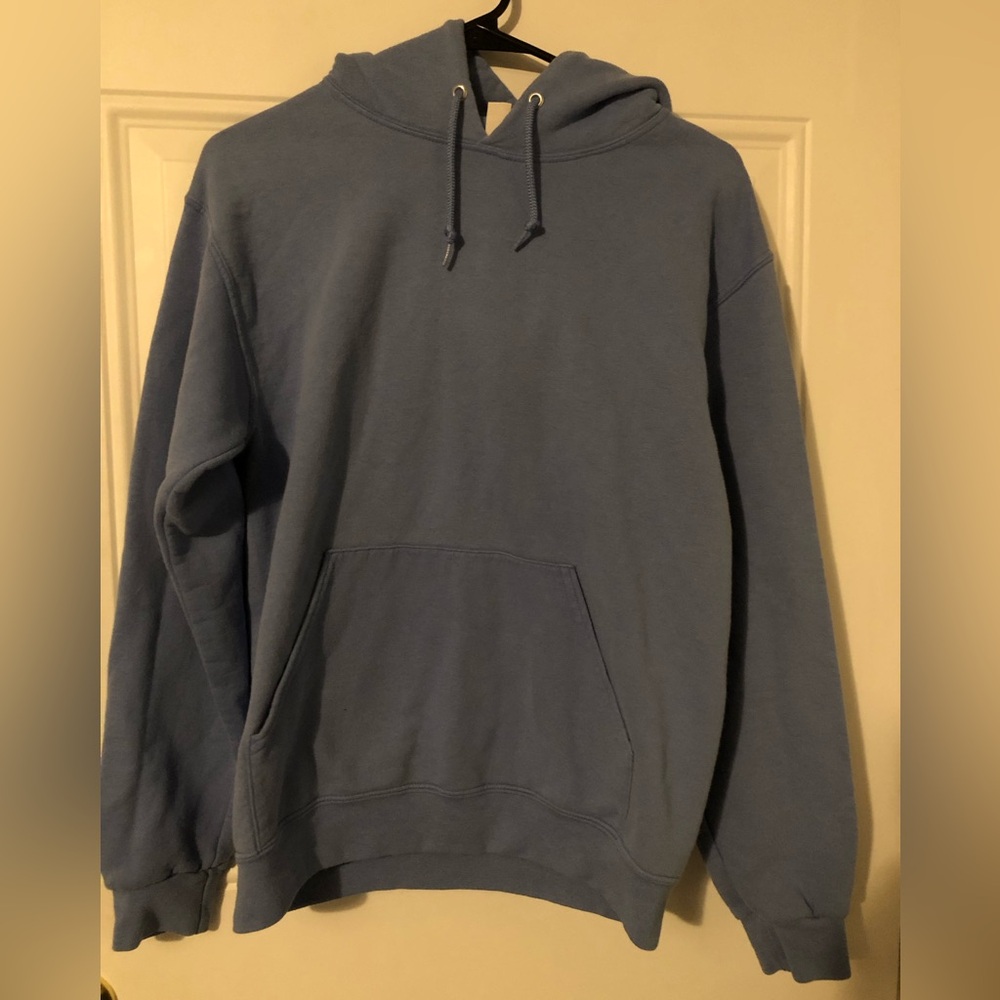 Jerzees men’s Small Blue Hoodie